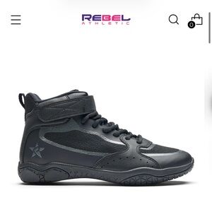 Rebel Rogue Blackout High Top CHEER shoe- sneaker